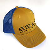 ES16 Cap Biscuit color + blue mesh