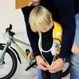 ES16 Kids cykelbukser med pude - Sort