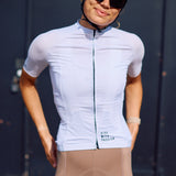 ES16 Cykeltrøje  Stripes White - Women