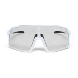 ES16 Enzo cykelbrille. Hvid med photochromic linse + 2 ekstra linser