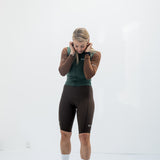 ES16 Supreme Long Sleeve Jersey. Green / Brown