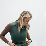 ES16 Supreme Long Sleeve Jersey. Green / Brown