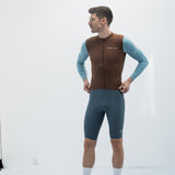 ES16 Long Sleeve Cycling Jersey GRVL Temps - Pattern