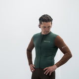 ES16 Supreme Long Sleeve Jersey. Green / Brown