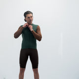 ES16 Supreme Long Sleeve Jersey. Green / Brown