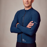 ES16 Langærmet Cykelfleece Supreme unisex. Dark Blue.