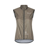 ES16 Open Back vindvest Grey. Women
