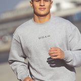 ES16 Casual-Sweatshirt Oxford-Grau