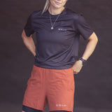 ES16 Performance Shorts, med innershorts. Rust