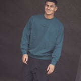 ES16 Casual-Sweatshirt Smaragd