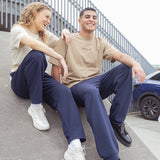 ES16 Lässige Sweathose Navyblau