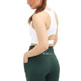 ES16 Performance Tights Army Green med lommer på siden