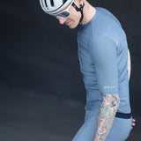 ES16 Cycling Jersey Supreme. Grey blue