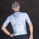 ES16 Razor cycling jersey - Poly Wine red