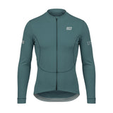 ES16 Thermal Fleece Cycling Jersey. Deep Sea