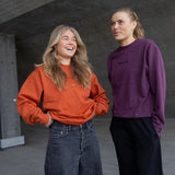 ES16 Casual-Sweatshirt Pflaume