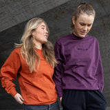 ES16 Casual-Sweatshirt Pflaume