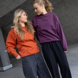 ES16 Casual-Sweatshirt Pflaume