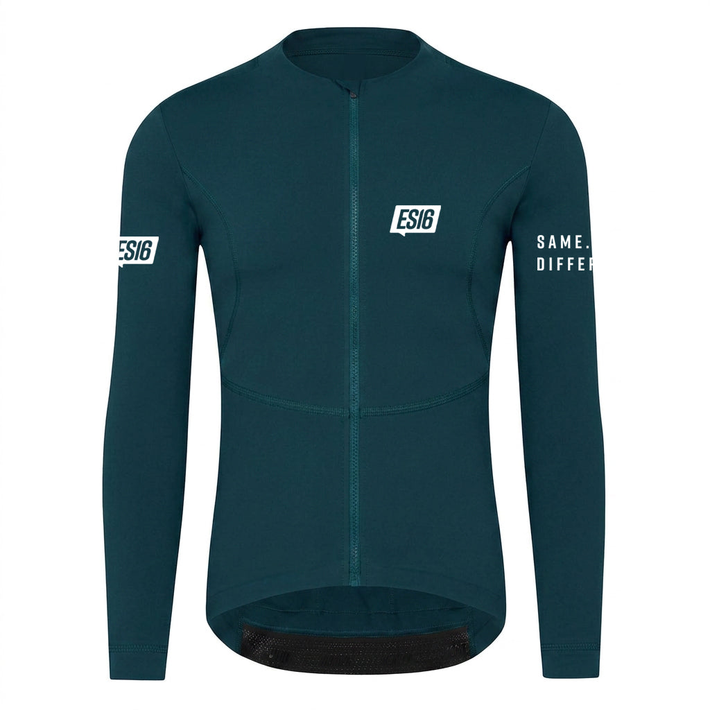 ES16 Thermal fleececykeltröja. Klassisk blå