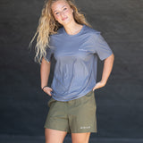 ES16 Performance Shorts. Army Green