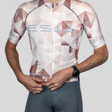 ES16 Razor cykeltrøje - Poly Wine red