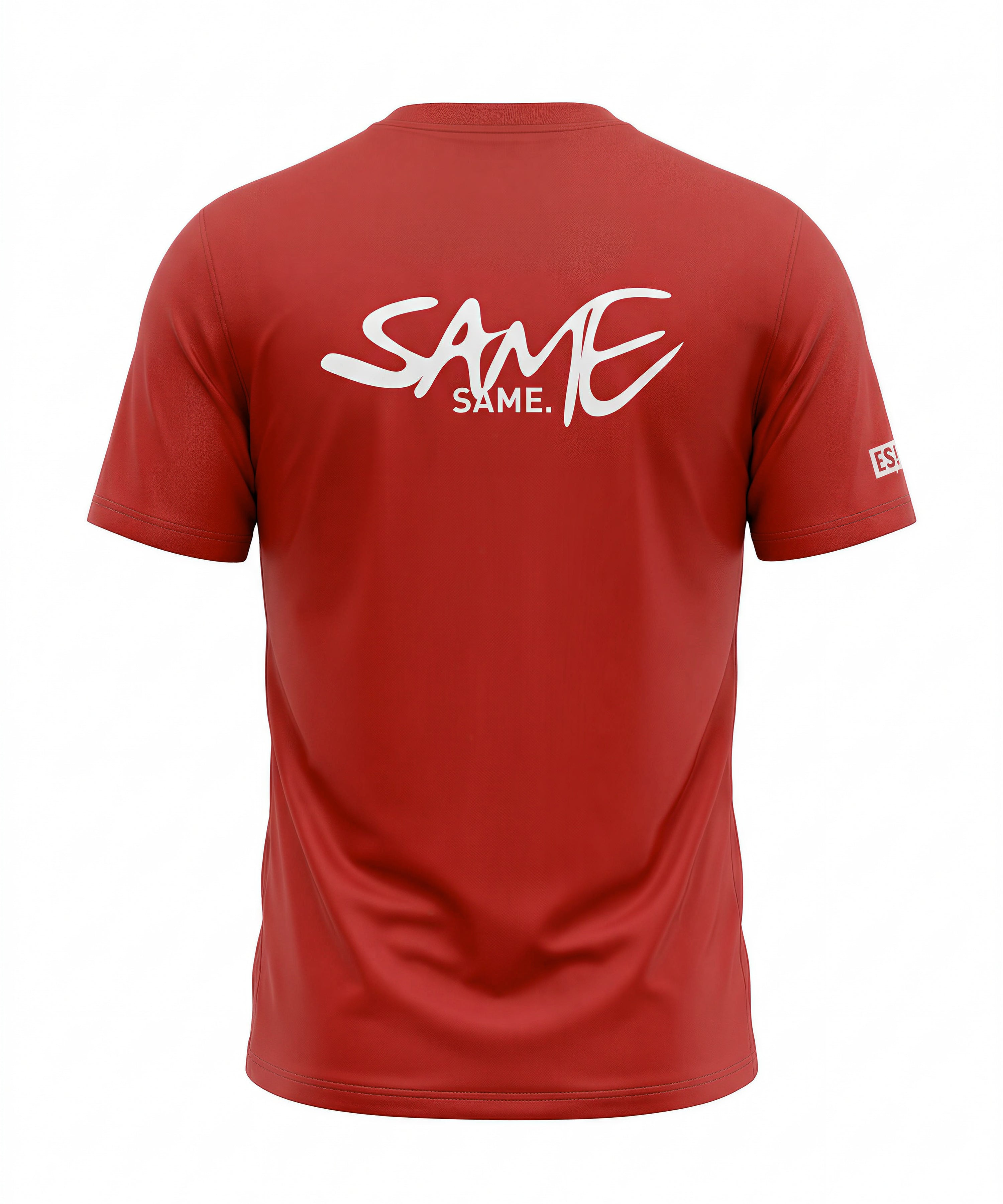 ES16 Along Cat. Løbe T-shirt. Burned Red