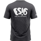 ES16 Along Cat. Løbe T-shirt. Graphite Grey.