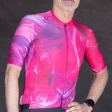 ES16 Razor cykeltrøje -  Marble Pink