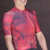 ES16 Razor cykeltrøje -  Marble Rosso