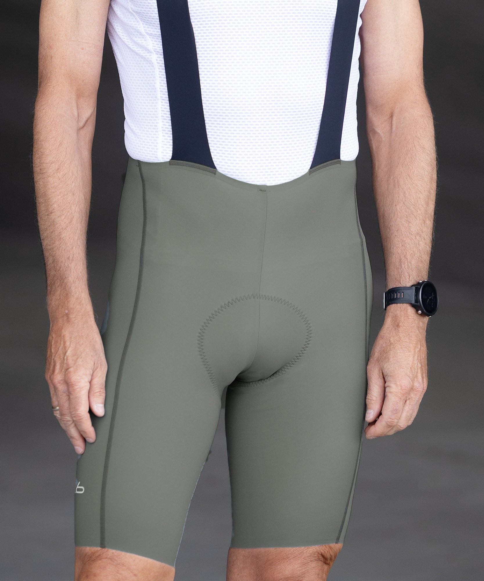 ES16 Radhose Supreme PRO. Grün-Grau