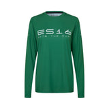 ES16 Løbetrøje LS – Performance Merino Blend Green