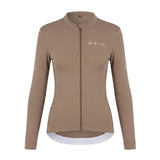 ES16 Supreme shirt met lange mouwen. Mokka