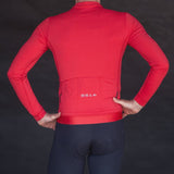 ES16 Supreme Long Sleeve Jersey. Red