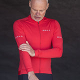 ES16 Supreme Long Sleeve Jersey. Red