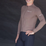 ES16 Supreme Jersey met lange mouwen. Mocca