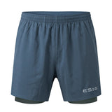 ES16 Performance Shorts, med innershorts. Petrolium